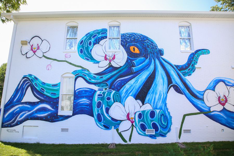 Bertha the Octopus by Tara Aversa in Tullahoma, Tennessee